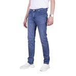Erkek Kot Pantolon Slim Fit Mavi Düz Paça 5 Cepli Jean NCS JEANS 2248 6096 MAVİ 33