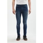 Erkek Koyu Lacivert Straight Fit Jean Pantolon