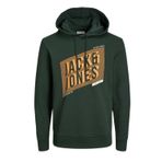 Erkek Koyu Yeşil Sweatshirt JACK&JONES
