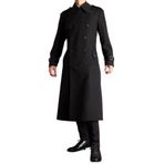 Erkek Kruvaze Yün Palto Kış Cromby - Tasarımcı Uzun Trençkot Kaşmir Parka Erkekler İçin, D.B Trençkot Blazer, M