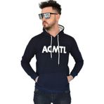 Erkek Lacivert Kapüşonlu Sweatshirt ACMTL BGL-ST02360 LACİVERT XS