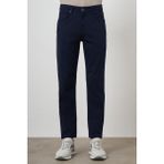 Erkek Lacivert Pamuk 5 Cep Dynamic Fit Jean Kot Pantolon - 36