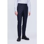 Erkek Lacivert Regular Fit Kumaş Pantolon-7220 LACİVERT 54