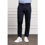 Erkek Lacivert Slim Fit Dar Kesim Chino Pantolon