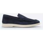 Erkek Lacivert Süet Loafer Ayakkabı A51Y8003
