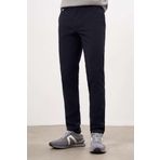 Erkek Lacivert Yazlık Pamuk Yan Cep Slim Fit Chino Pantolon