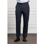 Erkek Lacivert Yünlü Basic Dynamic Fit Rahat Kesim Classic Pantolon