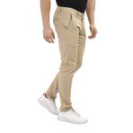 Erkek Likralı Esnek Pamuklu Chino Pantolon 1005 (Bej, 36)