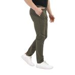 Erkek Likralı Esnek Pamuklu Chino Pantolon 1005 (Haki, 34)