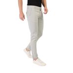 Erkek Likralı Esnek Pamuklu Chino Pantolon 105 (Gri, 38)