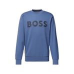 Erkek Marka Logo Detaylı Regular Fit Uzun Kollu Mavi1 Sweatshirt 50496642-479