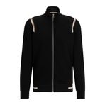 Erkek Marka Logo Detaylı Regular Fit Uzun Kollu Siyah Sweatshirt 50505791-001