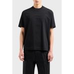 Erkek Marka Logolu Pamuklu Normal Kalıp Günlük Siyah1 T-Shirt 3D1T94 1JWZZ-0962