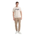 Erkek Marka Yazılı T-shirt