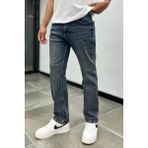 Erkek Mavi Regular Kot Pantolon Likralı - 31