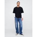 Erkek Mavi Relaxed Fit Straight Jean Pantolon - 38 / 32