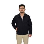 Erkek Mevsimlik Spor Mont 8017 BGL-ST04367 SİYAH XL