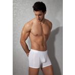 Erkek Modal Beyaz Boxer 1755-Ch