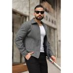 Erkek Modern Fit Kaşe Ceket - Minimal.maskülen.iddialı
