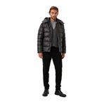 Erkek Mont Şişme Bordo Kapüşon Detay Rüzgar ve Su İtici Nefes Alabilen Slim Fit NCS JEANS 4989 BORDO L