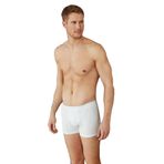 Erkek Mood Lite 2'li Beyaz Boxer 9616 BEYAZ S