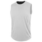 Erkek Nem Emici Hızlı Kuruma Atletik Teknik Performans Sporcu Sıfır Kol T-shirt DRIFIT-SIFIRKOL