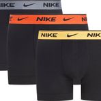 Erkek Nike Marka Logolu Elastik Bantlı Günlük Kullanıma Uygun SiyahRenkliBant Boxer 0000KE1008-MSK