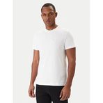 Erkek Normal Kalıp Yuvarlak Yakalı Logo Desenli Kısa Kollu Beyaz T-Shirt 80GAHT03 CJ00T-G03