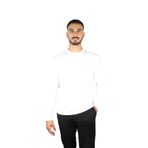 Erkek Normal Kalıp Yuvarlak Yakalı Shark Logo İşlemeli Uzun Kollu Beyaz Sweatshirt 15311865-010