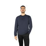 Erkek Normal Kalıp Yuvarlak Yakalı Shark Logo İşlemeli Uzun Kollu Lacivert Sweatshirt 15311865-050