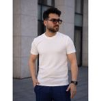 Erkek Örme T-Shirt - 2XL - 001 - Beyaz