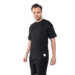 Erkek Oversize Şort T-shirt Takım Siyah-2XL