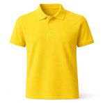 Erkek Pamuk Polo Yaka Tişört – Klasik Kesim, Yumuşak Dokulu, Kısa Kollu Günlük ve Şık Erkek Polo Yaka Tişört (SARI, 3XL)