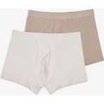 Erkek Pamuklu Basic Çok Renkli 2li Boxer
