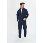 Erkek Pamuklu Eşofman Takımı Lacivert 201550-L - 10XL