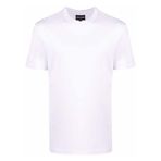 Erkek Pamuklu Jersey Kumaş Marka Logolu Beyaz T-Shirt 8N1TE8 1JUVZ-0100