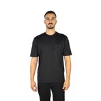 Erkek Pamuklu Oversize Yuvarlak Yakalı Kısa Kollu Siyah T-Shirt EM002938 AF18312-UC001