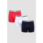 Erkek Pamuklu Renkli 3lü Boxer