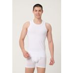 ERKEK PAMUKLU SÜPREM PENYE SLİM FİT HALTER YAKA LİKRALI ATLET -1019