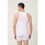ERKEK PAMUKLU SÜPREM PENYE SLİM FİT HALTER YAKA SPORCU LİKRALI ATLET -1004