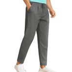 Erkek Pantolon Beli Lastikli Jogger Pantolon Cepli Fit Pantolon ERKEK-JOGGER (Füme, 2XL)