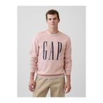 Erkek Pembe Gap Logo Fleece Sweatshirt