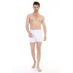 Erkek Penye Beyaz Boxer 805