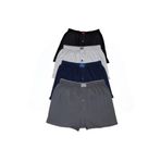 Erkek Penye Boxer Karışık Renk - 4 Adet
