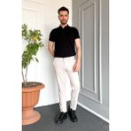 Erkek Pike Slimfit Pantolon - Bej - 32