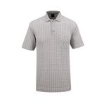 Erkek Polo Yaka Cepli Klasik Kalıp Tişört - 5117 (GRİ, M)