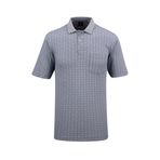Erkek Polo Yaka Cepli Klasik Kalıp Tişört - 5117 (İNDİGO, M)