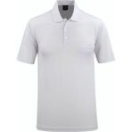 Erkek Polo Yaka Cepli Tişört 5107 BGL-ST04562 BEYAZ 2XL