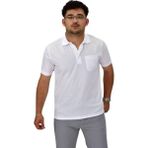 Erkek Polo Yaka Cepli Tişört T-139 BGL-ST04591 - Beyaz