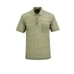 Erkek Polo Yaka Dijital Baskı Tişört - 5103 (YEŞİL, M)